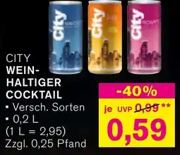 KODi CITY WEIN HALTIGER COCKTAIL Angebot