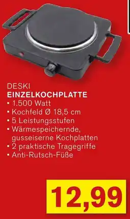 KODi Deski einzelkochplatte Angebot