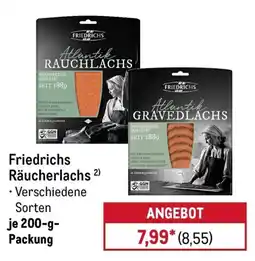 METRO Friedrichs Räucherlachs Angebot