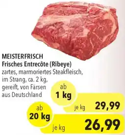 CITTI Markt MEISTERFRISCH Frisches Entrecôte (Ribeye) Angebot