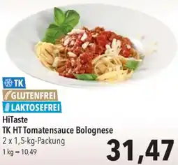 CITTI Markt HiTaste TK HT Tomatensauce Bolognese Angebot