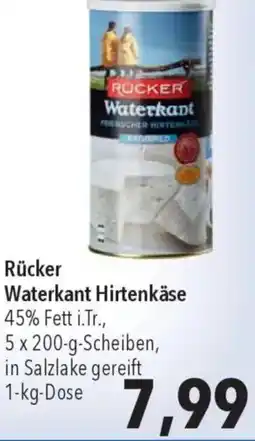 CITTI Markt Rücker Waterkant Hirtenkäse Angebot