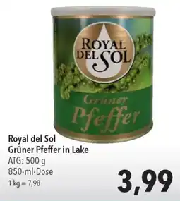 CITTI Markt Royal del Sol Grüner Pfeffer in Lake Angebot