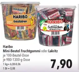 CITTI Markt HARIBO Mini-Beutel Fruchtgummi oder Lakritz Angebot