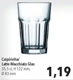 CITTI Markt Caipirinha / Latte-Macchiato Glas Angebot