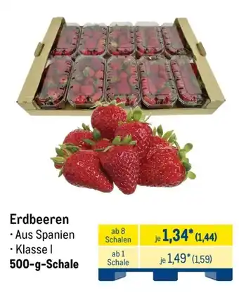 METRO Erdbeeren Angebot