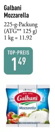 Galeria Markthalle Galbani Mozzarella Angebot
