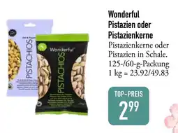 Galeria Markthalle Wonderful Pistazien oder Pistazienkerne Angebot