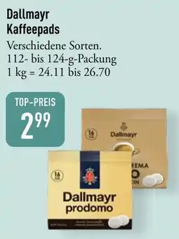 Galeria Markthalle Dallmayr Kaffeepads Angebot