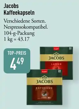 Galeria Markthalle Jacobs Kaffeekapseln Angebot