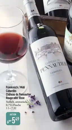 Galeria Markthalle Frankreich / Midi Cabardès Château de Pennautier Rouge oder Rose Angebot