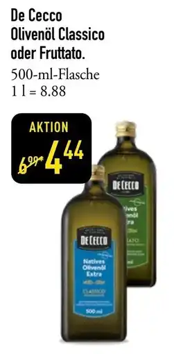 Galeria Markthalle De Cecco Olivenöl Classico oder Fruttato Angebot