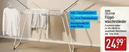 Aldi Nord HOME CREATION Flügelwäscheständer Angebot