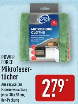Aldi Nord POWER FORCE Mikrofasertücher Angebot