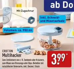 Aldi Nord CROFTON Multihacker Angebot