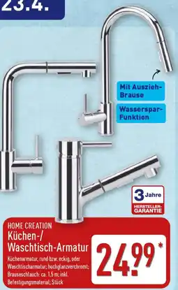 Aldi Nord HOME CREATION Küchen / Waschtisch-Armatur Angebot