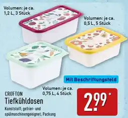 Aldi Nord CROFTON Tiefkühldosen Angebot
