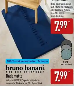 Aldi Nord bruno banani Badematte Angebot