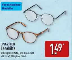 Aldi Nord UP2FASHION Lesehilfe Angebot