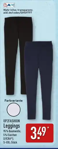 Aldi Nord UP2FASHION Leggings Angebot