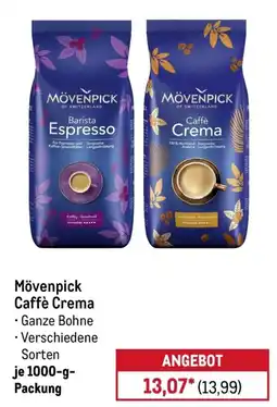 METRO Mövenpick Caffè Crema Angebot