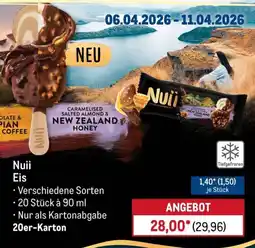 METRO Nuii Eis Angebot