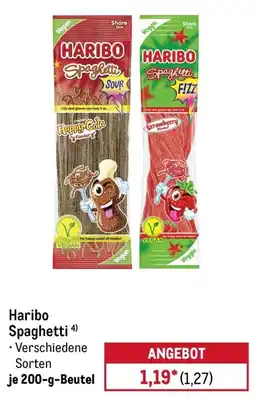 METRO Haribo Spaghetti Angebot