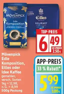 Aldi Nord Mövenpick Edle Komposition, Eilles oder Idee Kaffee Angebot