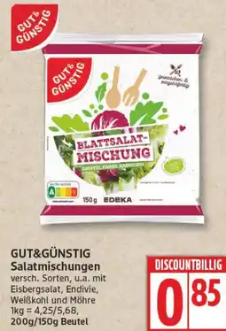 Aldi Nord GUT&GÜNSTIG Salatmischungen Angebot
