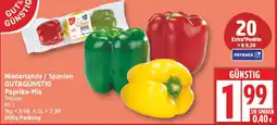 Aldi Nord Niederlande / Spanien GUT&GÜNSTIG Paprika-Mix Angebot