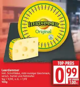 Aldi Nord Leerdammer holl. Schnittkäse, mild-nussiger Geschmack Angebot