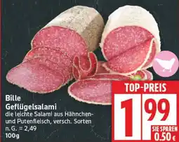 Aldi Nord Bille Geflügelsalami Angebot