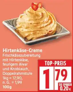 Aldi Nord Hirtenkäse-Creme Angebot