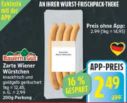 Aldi Nord Bauern Gut Zarte Wiener Würstchen Angebot