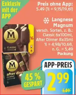 Aldi Nord Langnese Magnum Angebot
