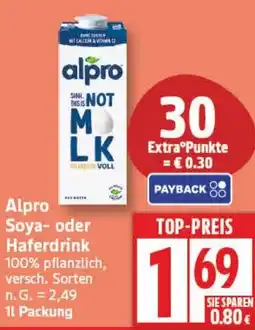 Aldi Nord Alpro Soya- oder Haferdrink Angebot