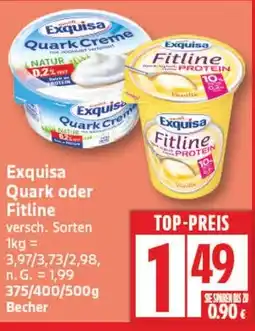 Aldi Nord Exquisa Quark oder Fitline Angebot