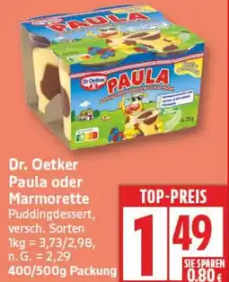 Aldi Nord Dr. Oetker Paula oder Marmorette Angebot