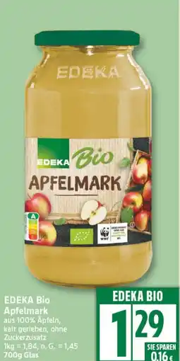 Aldi Nord EDEKA Bio Apfelmark Angebot