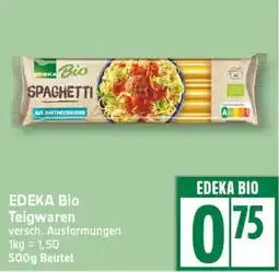 Aldi Nord EDEKA Bio Teigwaren Angebot