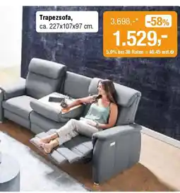 Opti Wohnwelt Trapezsofa Angebot