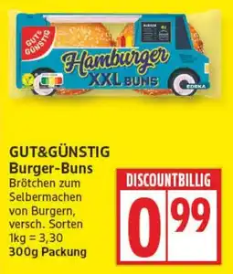 Aldi Nord GUT&GÜNSTIG Burger-Buns Angebot