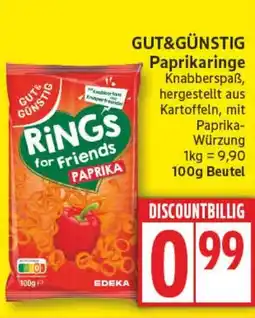 Aldi Nord GUT&GÜNSTIG Paprikaringe Angebot