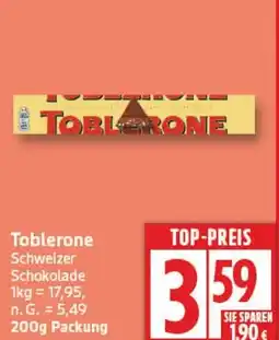 Aldi Nord Toblerone Schw0eizer Schokolade Angebot