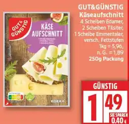 Aldi Nord GUT&GÜNSTIG Käseaufschnitt Angebot