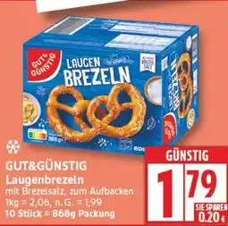 Aldi Nord GUT&GÜNSTIG Laugenbrezeln Angebot