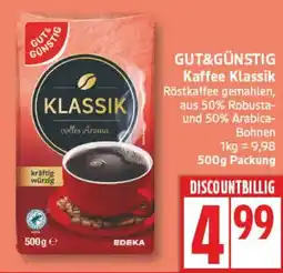 Aldi Nord GUT&GÜNSTIG Kaffee Klassik Angebot