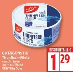 Aldi Nord GUT&GÜNSTIG Thunfisch-Filets Angebot