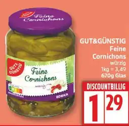 Aldi Nord GUT&GÜNSTIG Feine Cornichons Angebot