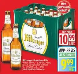 Aldi Nord Bitburger Premium-Pils Angebot